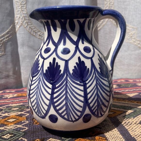 Handmade Ceramic pitcher - Picture 2 of 5